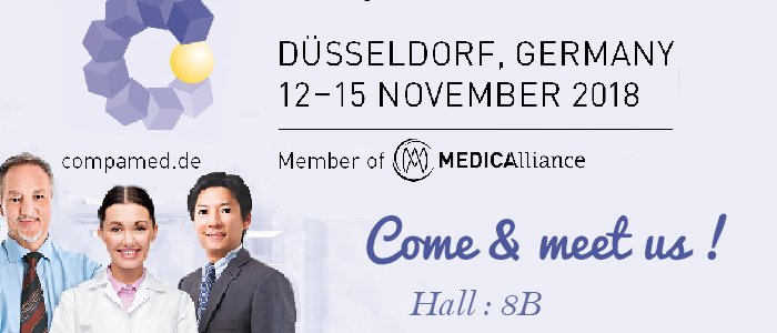 Salon medica compamed du 12 au 15 novembre 2018